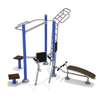 Intermediate Freestanding Playground Gym