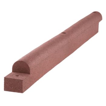 Rubber Curb 4 Foot with Spikes (4-inch high x 3-inch wide)