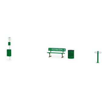4-Piece Site Amenities BarkPark Kit