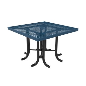 Expanded Metal Square Patio Table