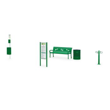 5-Piece Deluxe Site Amenities BarkPark Kit