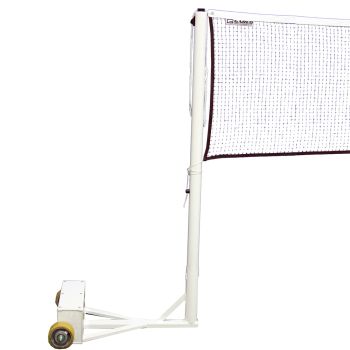 Heavy-Duty One-Court Round Portable Badminton System