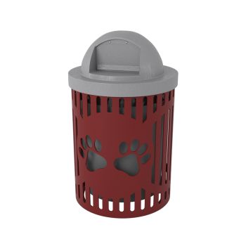 Paws Design Classic Style Trash Receptacle