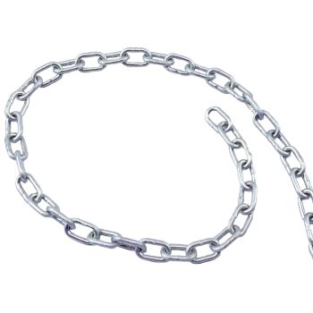 Jensen 3/16-inch Trivalent Coated Steel Swing Chain - Pail of 250 Feet