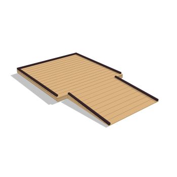 Deck with Ramp