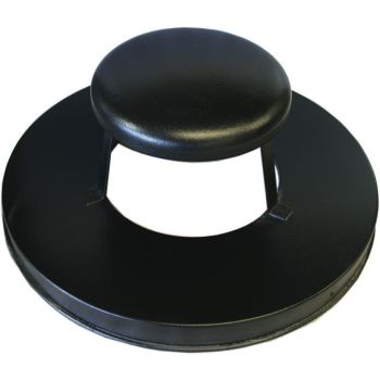 Rain Bonnet Flat Top for Trash Receptacles