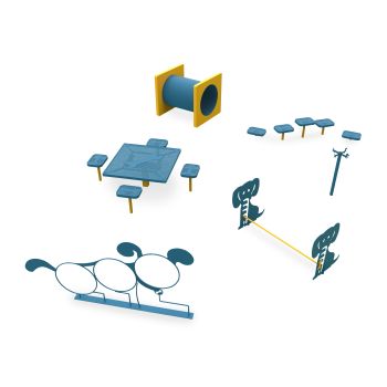 Medium Dogs N Play Set