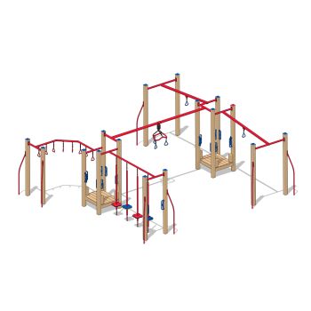 Pioneer Recycled Playground Fitness Course 