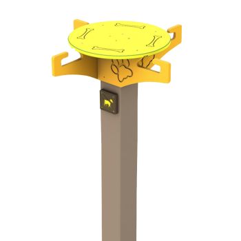 Leash Holder Recycled Plastic Dog Park Play Equipment