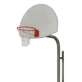 Reinforced Bent Post Backstop