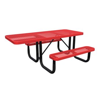 ADA Accessible UltraLeisure Rectangular Portable Table - 6 Feet - Single Overhang