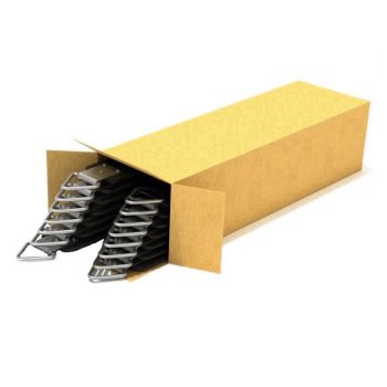 Box of 15 Belt Seats with Steel Insert (5 colors available)