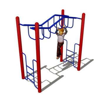 Freestanding Wavy Deep Rung