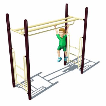 Freestanding Double Parallel Bars