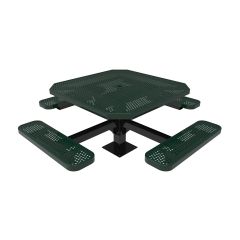 Honeycomb Steel Rooted Octagon Table Surface Mount