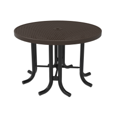 Honeycomb Steel Round Patio Table