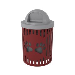 Paws Design Classic Style Trash Receptacle