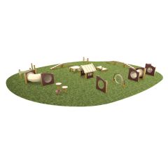 Best in Show Recycled Plastic Dog Park Play Equipment