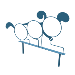 Three Hoop Puppy Jump