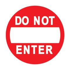 Do Not Enter