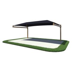 Hanging Cantilever Over an Entranceway