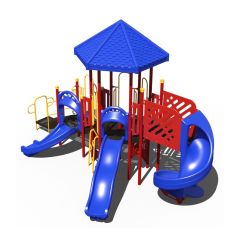 Pleased as Punch Playground Structure Front