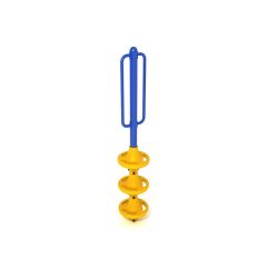 Freestanding Pod Climber - 3 Pods - Front