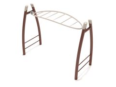 Freestanding Curved Post Overhead Horizon Climber