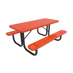 Honeycomb Steel Portable Frame Picnic Table - 6 feet