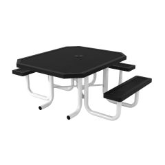ADA Accessible Innovated Octagon Portable Table - 3 Seats