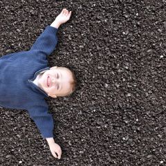 Recycled Rubber Mulch by Playsafer