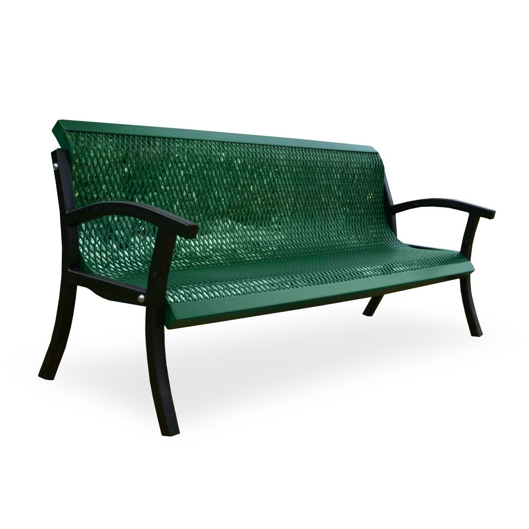 Modern Casino Style Park Bench