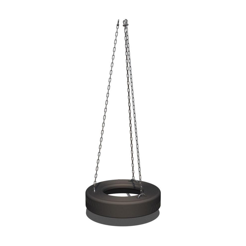 Chained Plastic Tire Seat