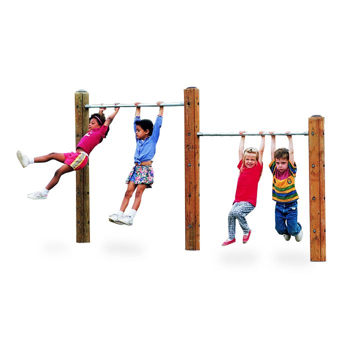 Chinning Bars with Children