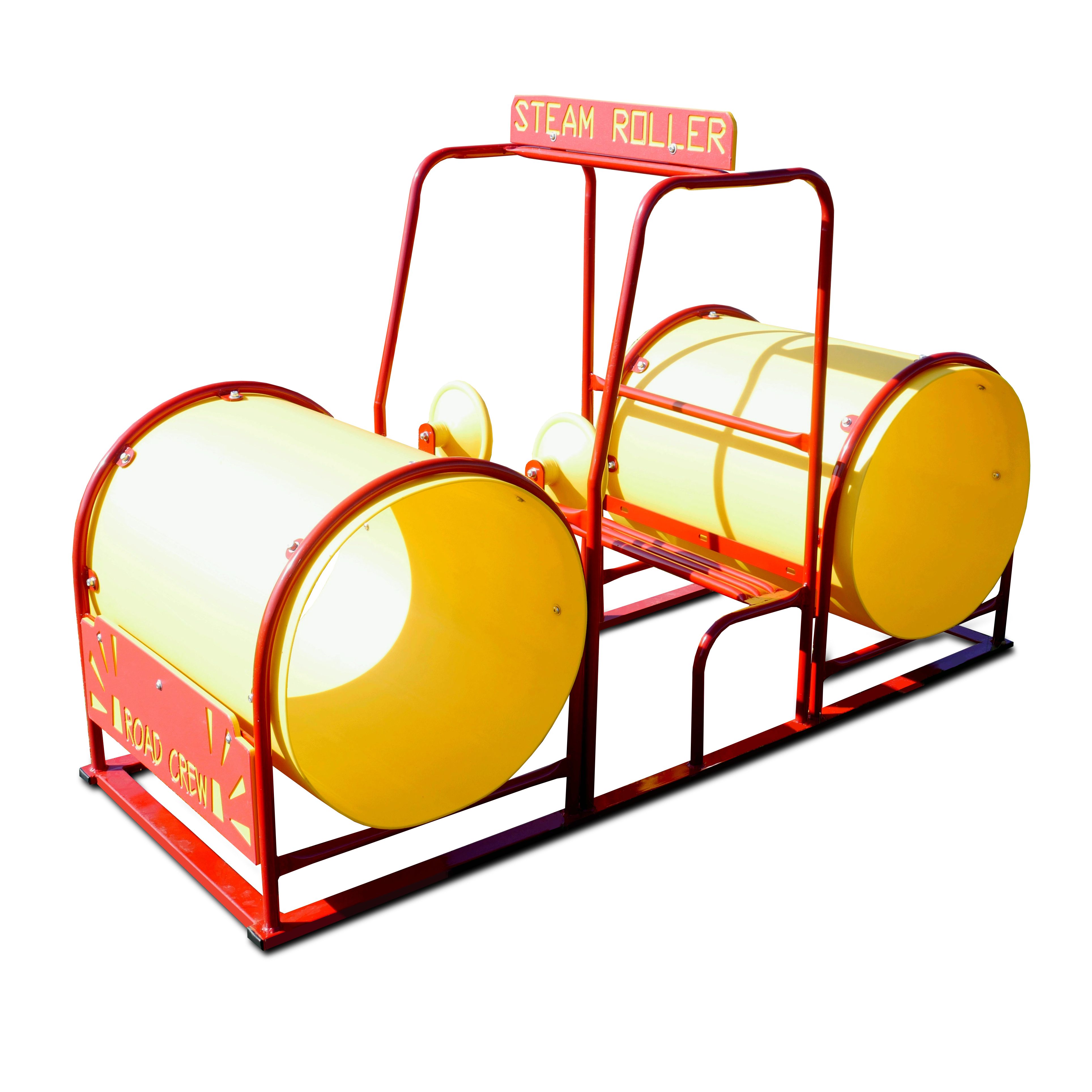 Steam Roller Front View