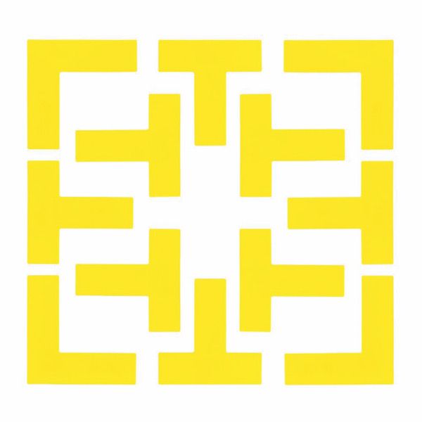 Deluxe Pickleball Court Markers - Set of 12