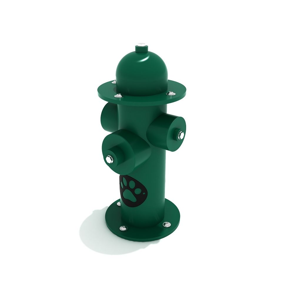 Dog Park Play Fire Hydrant - Green