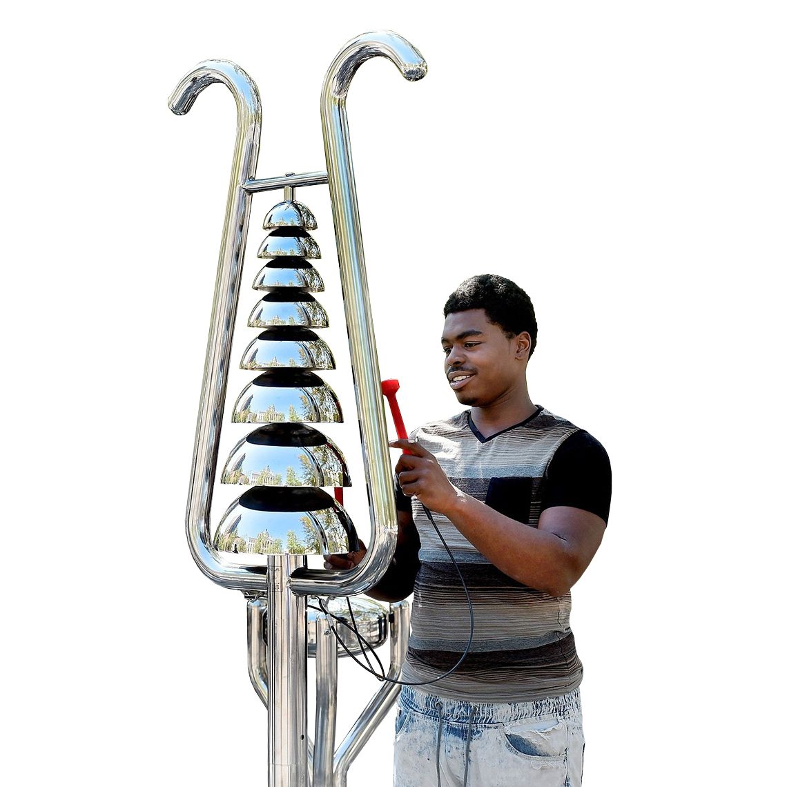 Bell Lyre Being Played