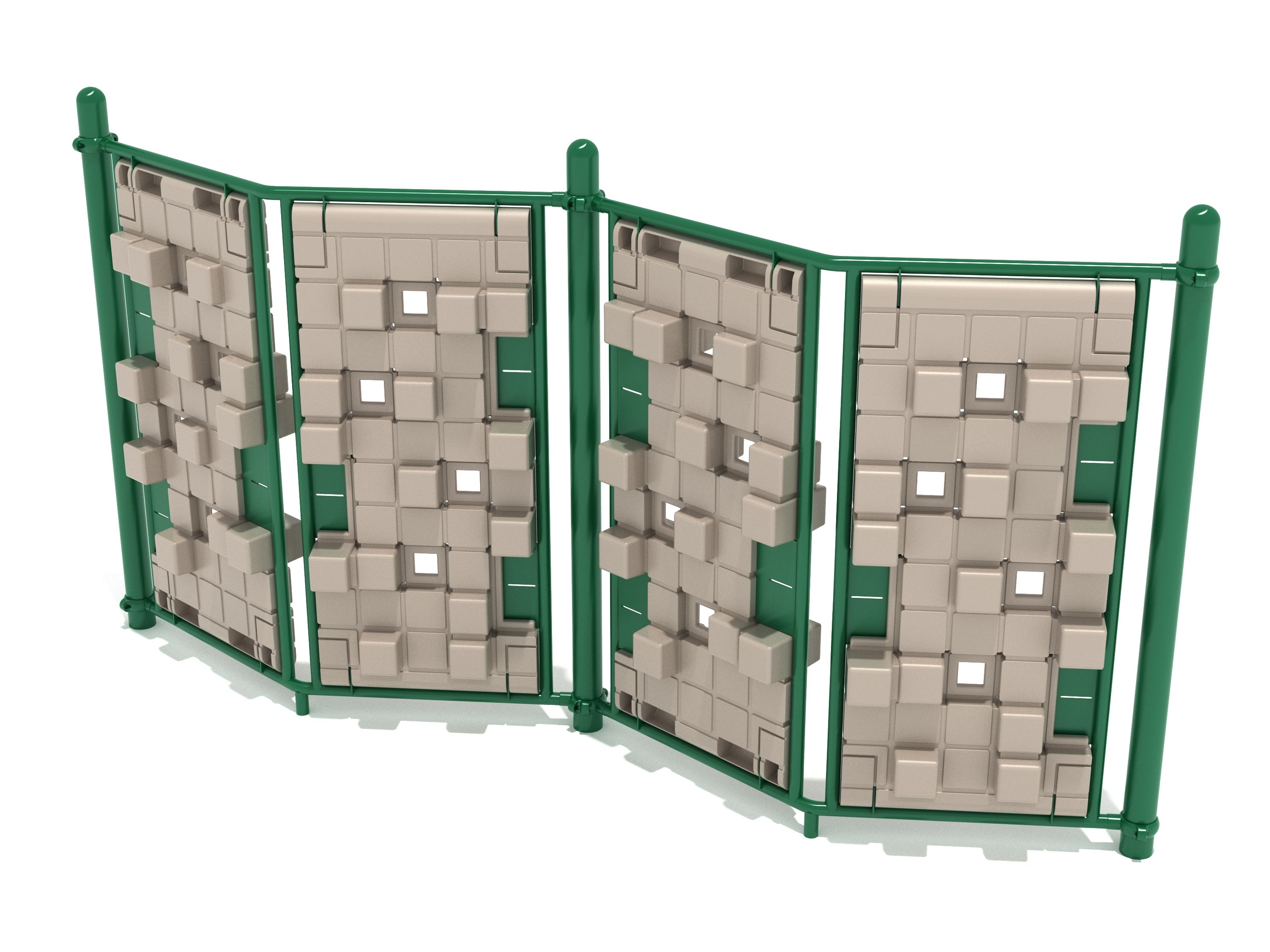 pixel zigzag climber- tan