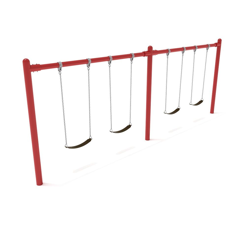 Elite Series 5 inch Single Post Swing 8 Foot - 2 Bays - Surplus