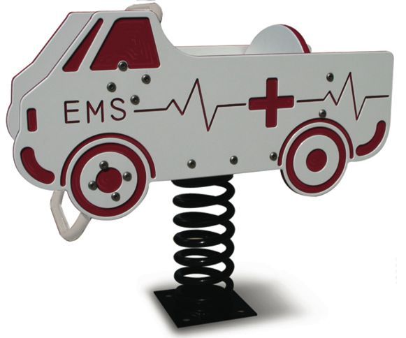 Ambulance Single Seat Spring Rider