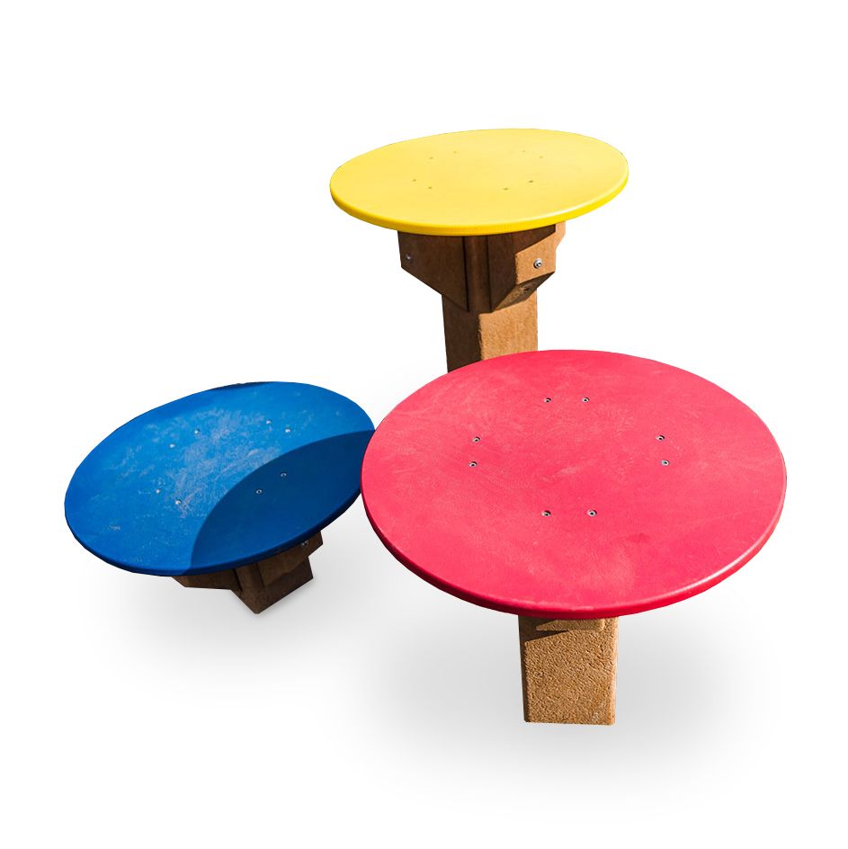 Step Up Recycled Plastic Dog Park Play Equipment