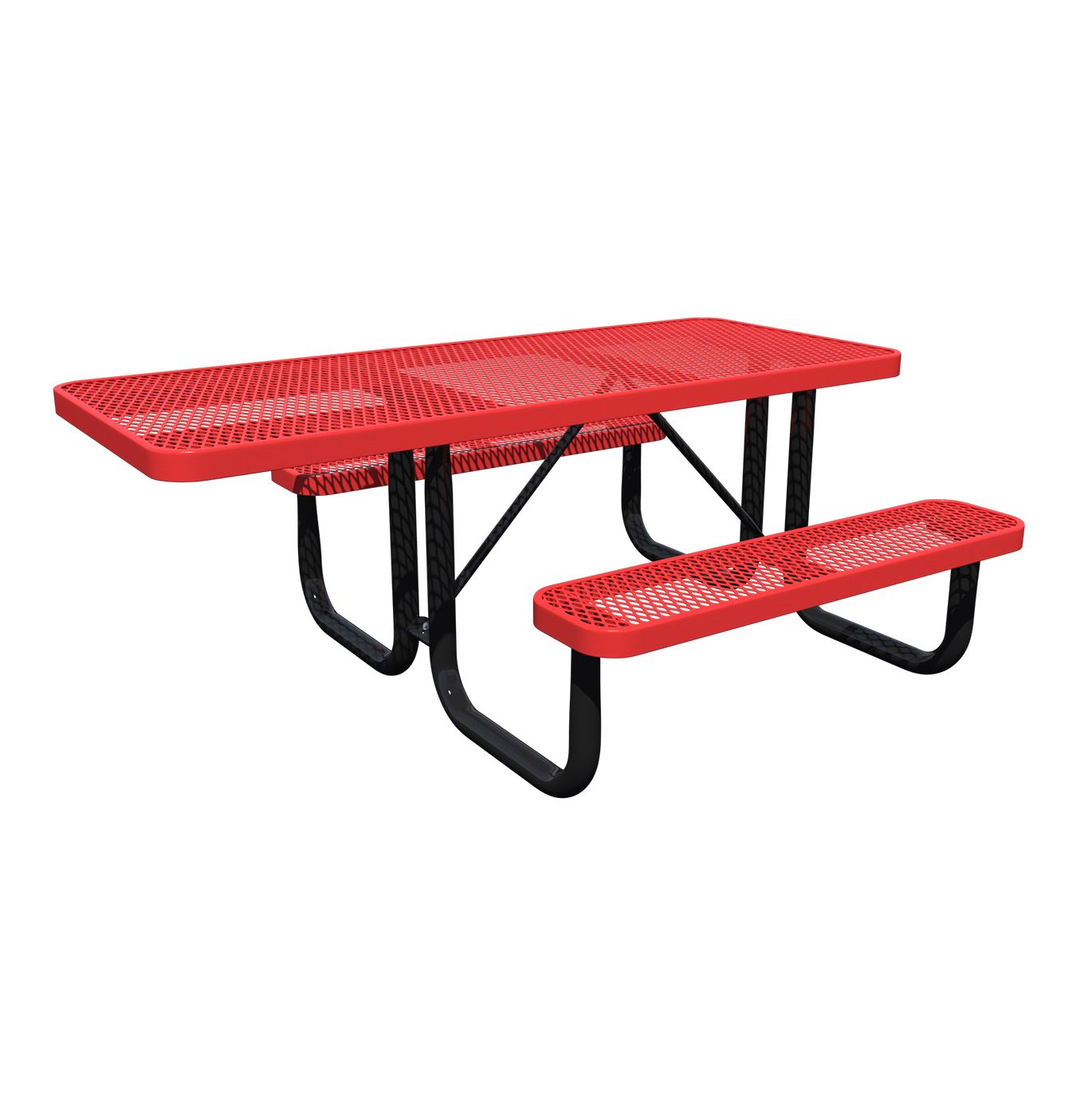 ADA Accessible UltraLeisure Rectangular Portable Table - 6 Feet - Single Overhang