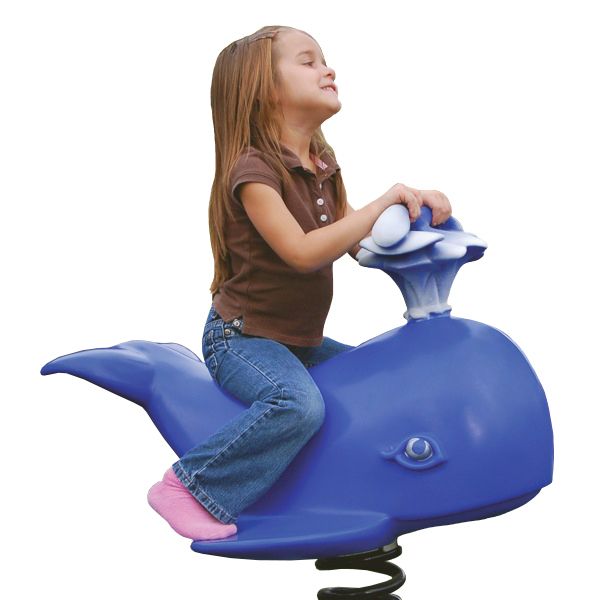 Wally The Whale Spring Rider