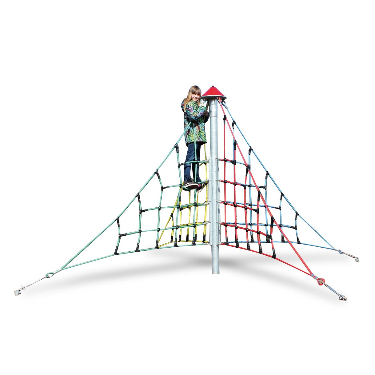 X Pyramid Net Climber 1