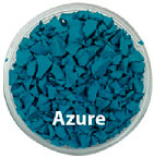 EPDM/TPV Chips - Azure 
