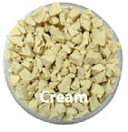 EPDM/TPV Chips - Cream 