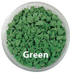EPDM/TPV Chips - Green 