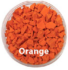EPDM/TPV Chips - Orange 