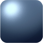 Powder Coat Gloss Color - Blue Vein